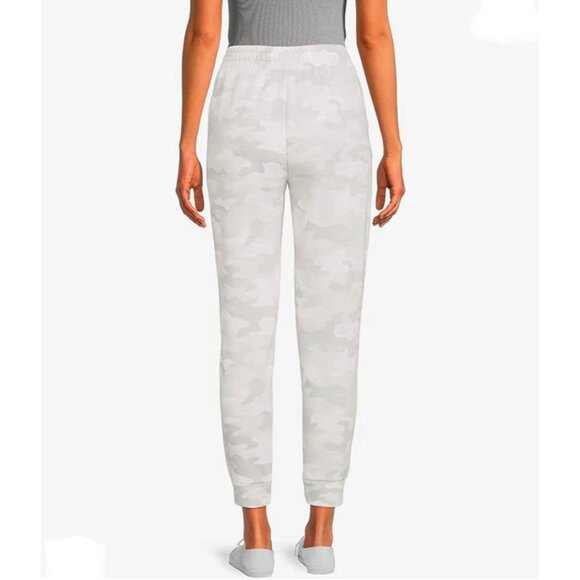 Light Grey Camo Cuffed Sleep Pants Large - Picture 3 of 3